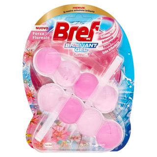 Gel Brillante Frescor De Primavera Bref Wc 2 Uds.