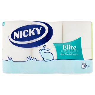Nicky Elite Carta Igienica  X 12