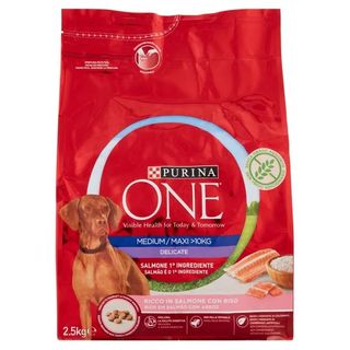 Alimento de salmón perro mediano/max ONE DELICATE, saco 2,5 kg (26764894)