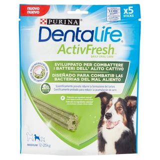 Purina Dentalife Activfresh Taglia Medium Busta 5 Sticks 115 G - 146594