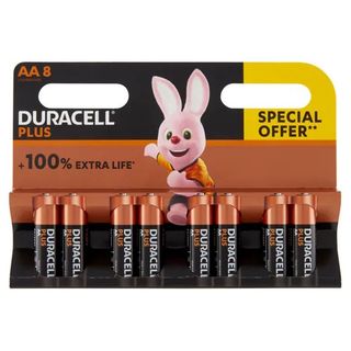 Duracell Plus100 Stilo 8pz - 000042030
