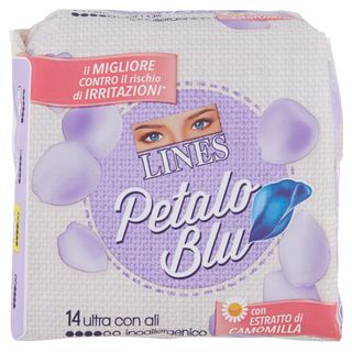 Assorbente Lines Petalo Blu Ali X12 - 0185371