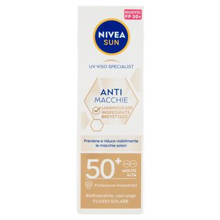 Nivea Sun Crema Viso Solare Luminous Spf 50 50ml 8322 - 000003960