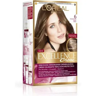 Coloration cheveux 6 blond foncé - EXCELLENCE CRÈME