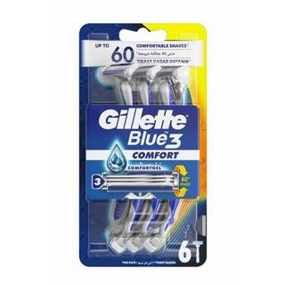 Rasoirs Blue III Comfort Gillette 6 Unités