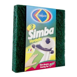 Tampon À Récurer Simba Corazzi 3 Pièces