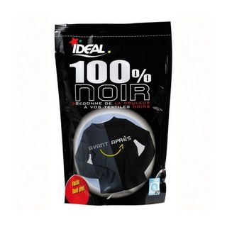 Entretien des textiles après usage de 100 % noir 400g - IDEAL