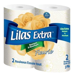 Essuie-tout Lilas 2 Rouleaux