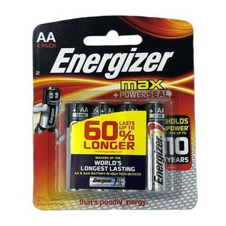 Piles Alcalines Aa Max - Le Blister De 4 Piles - Energizer (14) (14)