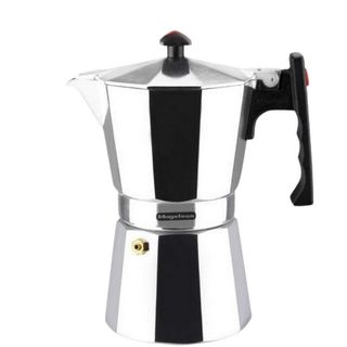 Cafetière italienne 6 tasses colombia - Cafetière 6 tasses en aluminium silver - MAGEFESA (05)