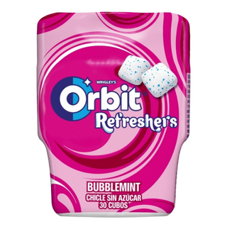 Orbit Chicles Refreshers Bubblemint Sin Azúcar 30u