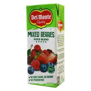 DELMONTE MIXED BERRIES BLEND JUICE 250 ML