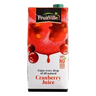 FRUITVILLE 1L CRANBERRY JUICE