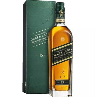 Johnnie Walker Green Label 15-Year Blended Malt Whisky, 750ml