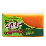 Safisha Gentle Scrub Sponge 4 Pieces