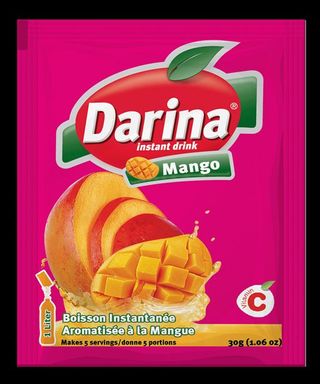 Darina Poudre de jus de mangue, 25g