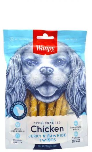 WANPY 100G CHICKEN RAWHIDE CD10H
