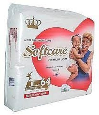 Softcare Diaper Space Jumbo L64