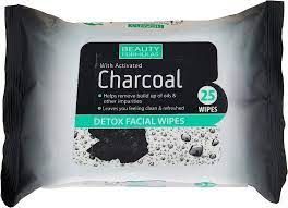 Bf Charcoal Facial Wipes 25S