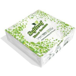 Softleaf Single Serviettes