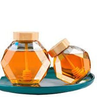 A/Kitchen 1Kg+150G Honey In Hexa Shape Pet Jar
