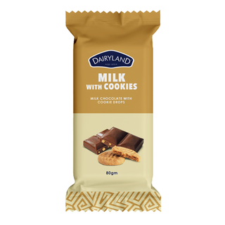 Dairyland Milk And Cookies Chocolate 80g