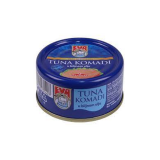 TUNA KOMADI BILJ ULJE 80G 4X80G 11290098