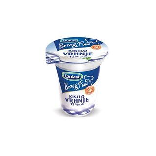 Kiselo Vrhnje 12% m.m. 200 g Dukat