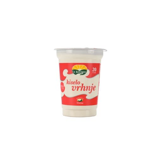 Kiselo Vrhnje 20% m.m. 0,2 l Vindija