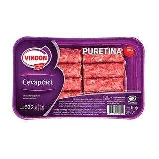 Pureći Ćevapčići 532 G Vindij