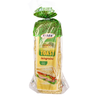 Integralni Tost 500 g Klara