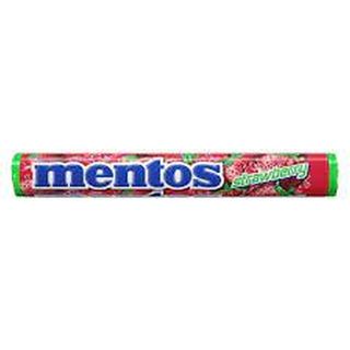Mentos Strawberry Rolls 37.5Gm