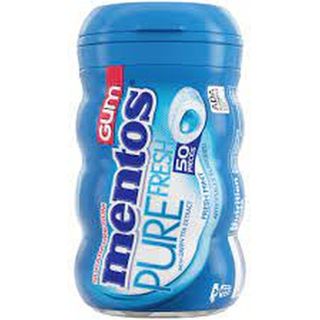 Mentos Fresh Mint Curvy Bottle