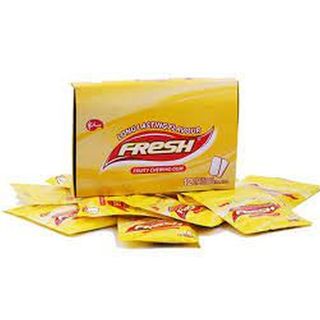 Fresh Fruity Chewing Gum, 10 Pieces