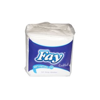 Fay Paper Serviettes Blue 100'S