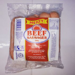 F/Choice Meaty Beef Sausage 400G