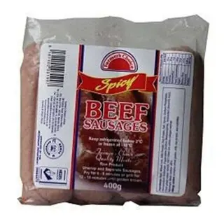 FC 400G (14D) FRESH SPICY BEEF SAUSAGES