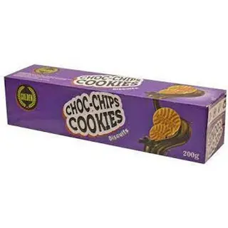 Golden Choco Chips Cookies 200g