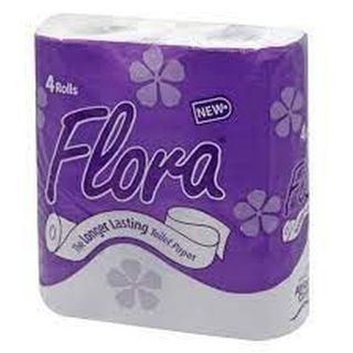 Flora White Tissue Paper 4S
