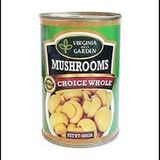 Virginia Green Garden Choice Whole Mushrooms, 400g