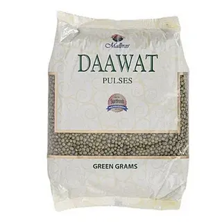 DAAWAT Green Grams, 1kg