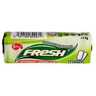 Fresh Peppermint Chewing Gum, 10x14g