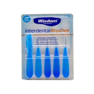 Wisdom Y-FINE Interdental Brushes Blue, 5 Pack