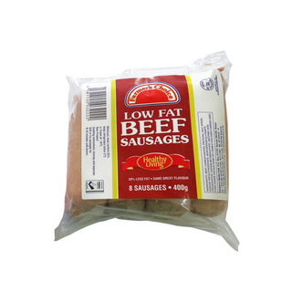 FC 400G (14D) LOW FAT BEEF SAUSAGES