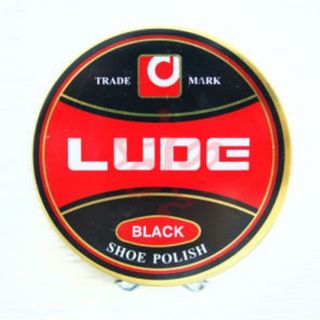 Lude Shoe Polish Black - 100Ml