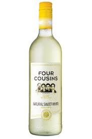 Four Cousins Natural Sweet White Wine 750Ml