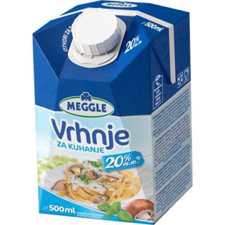 Pavlaka Za Kuvanje 20% Meggle 0.5L Meggle