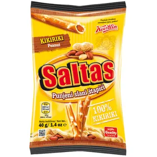 Slani Štapići s Kikirikijem 40 g Saltas