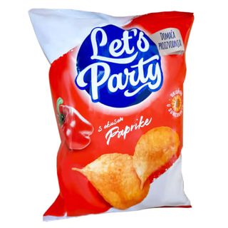 Čips Paprika 150 g Let's Party