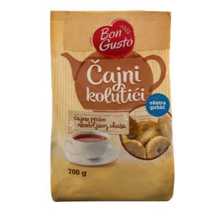 Keks Čajni Kolutići Bon Gusto 700 g